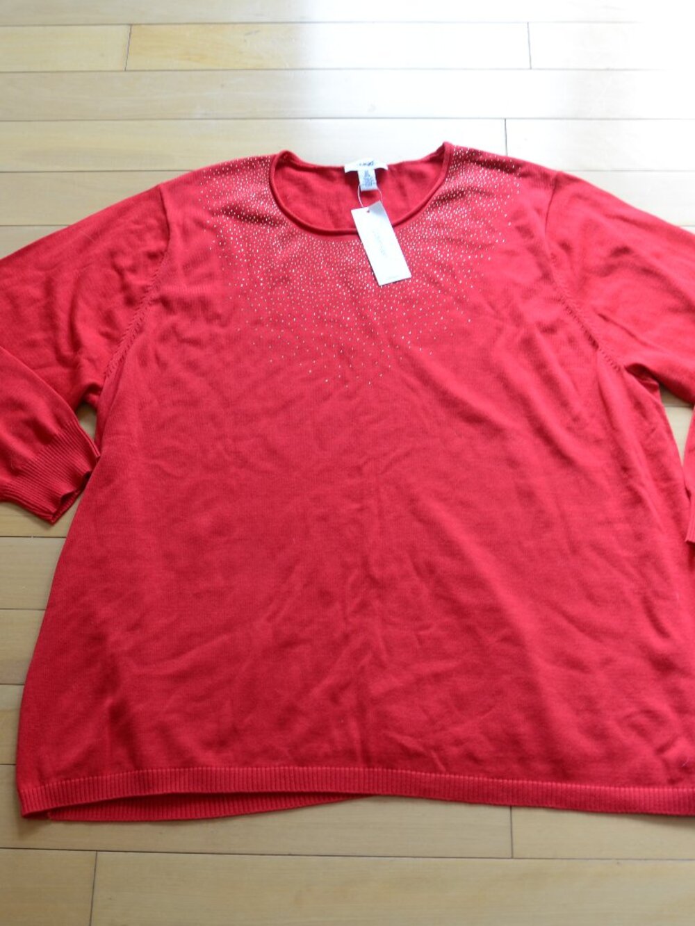 Calvin Klein Beaded Sweater NWT size 3X